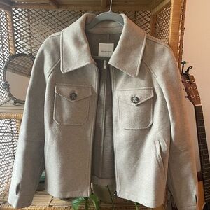 Avec Les Filles Neutral Taupe Jacket